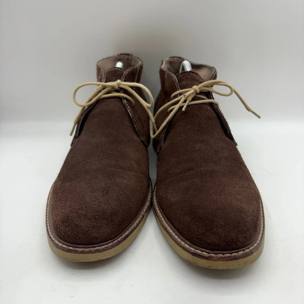 Banana Republic Mens Brown Suede Chukka Desert Boots Size 10.5 M 04/13 25
